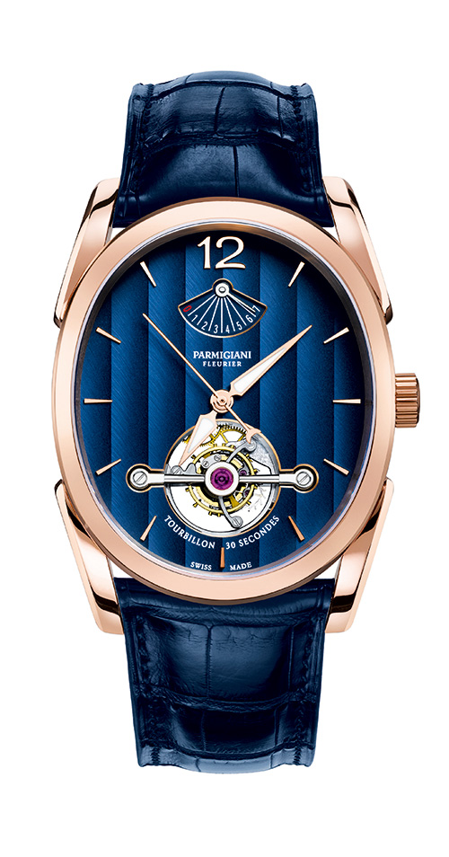 Ovale Tourbillon with an  Abyss Blue dial
